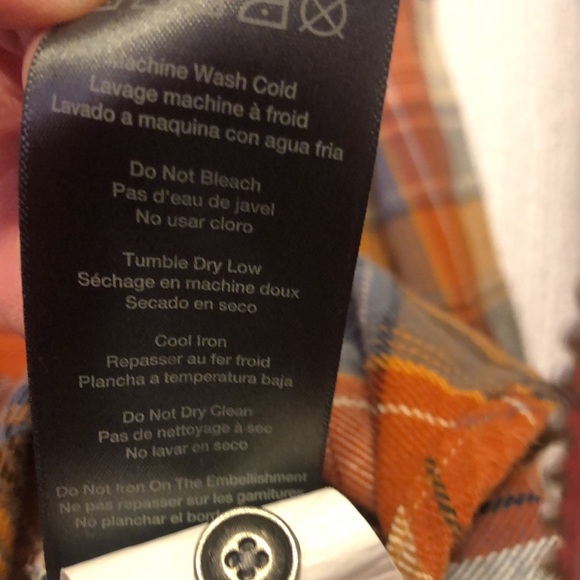 Men’s Merrell XL plaid cotton button down shirt - Picture 8 of 8